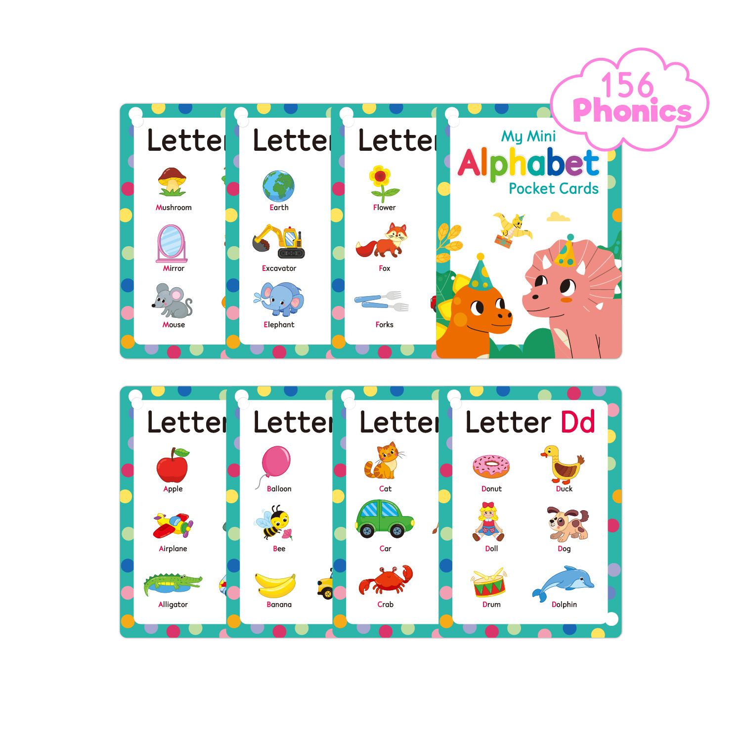 Kids Education Words - Флэш-карты ABC Phonics для детей —