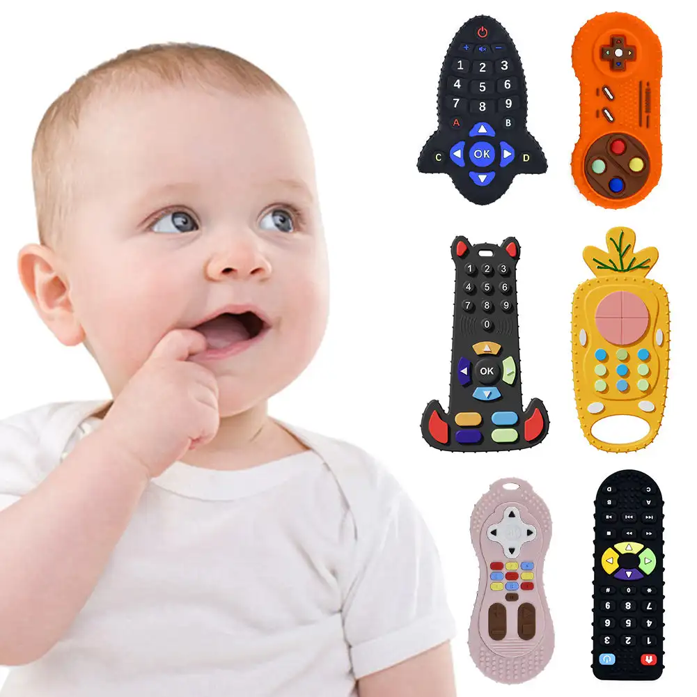 Kids Nature Education - Детские силиконовые прорезыватели, игрушки с дистанционным
