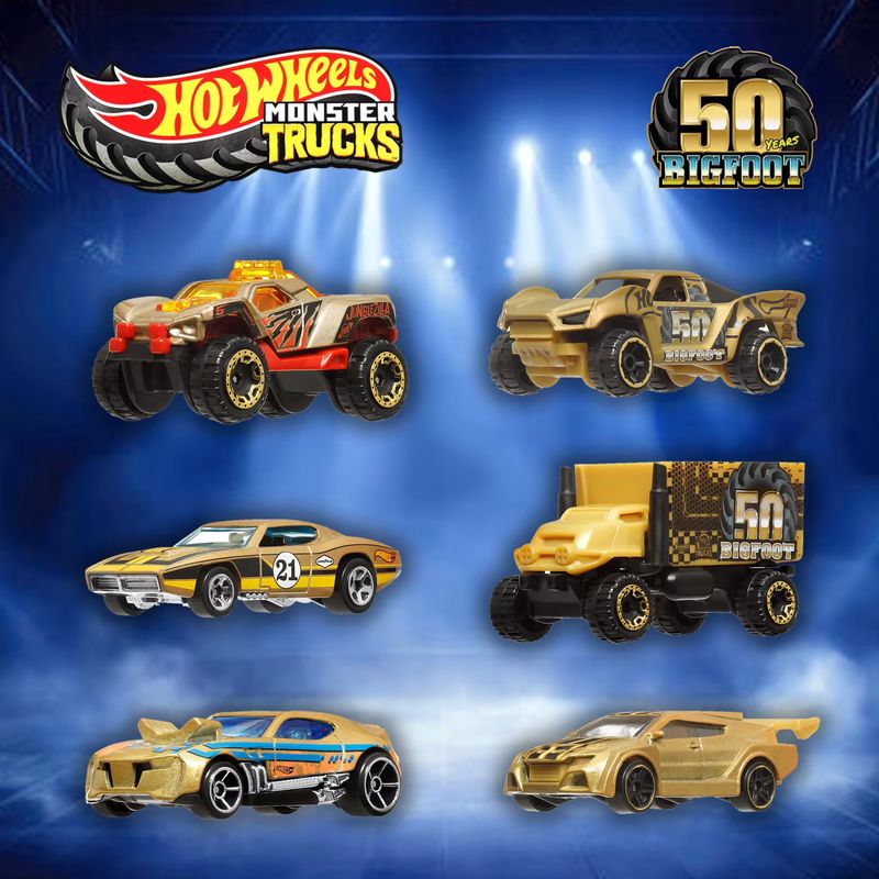 Hot Wheels Car Monster Trucks - Набор Hot Wheels Monster Truck к