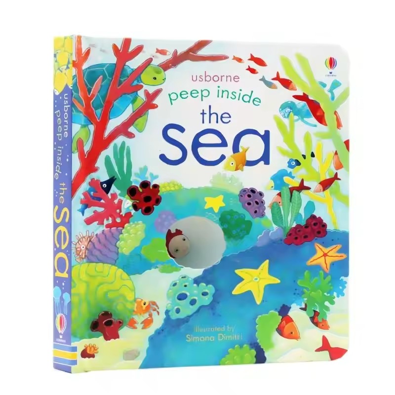 Kids Nature Education - Обучающие английские книги Usborne «Загляни в