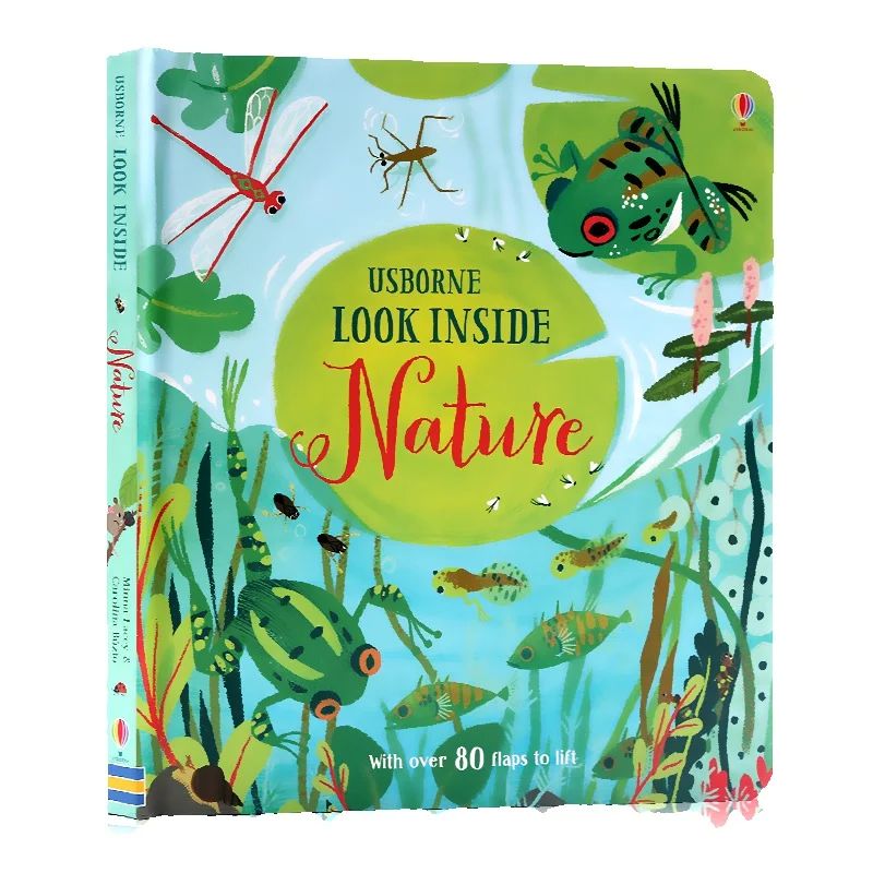 Kids Nature Education - Английская Монтессори 3D Usborne Look Inside