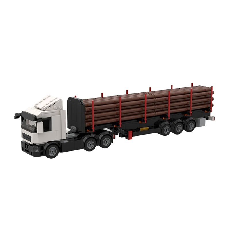 Kids Education Login - Набор строительных блоков MOC City Cargo