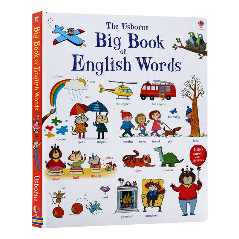 Книга для чтения с большим рук – обзор и цена Kids Education Words