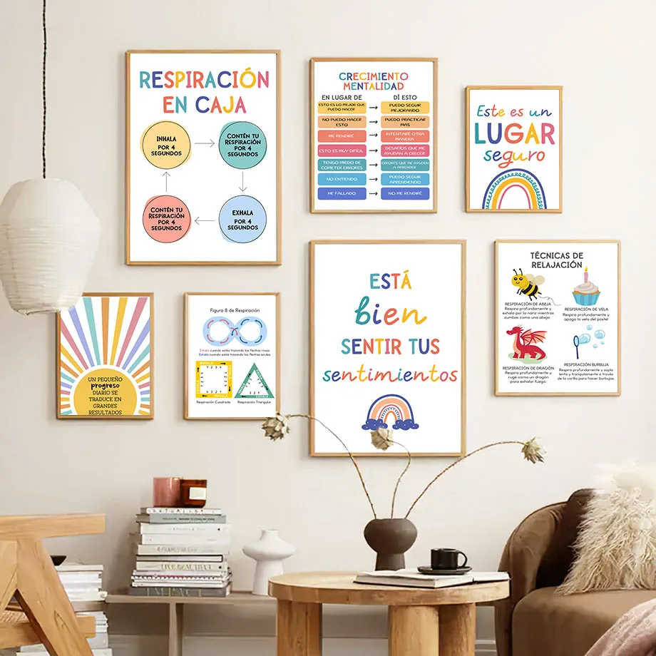 Испанское образование Motto Ра – обзор и цена Kids Educational Poster