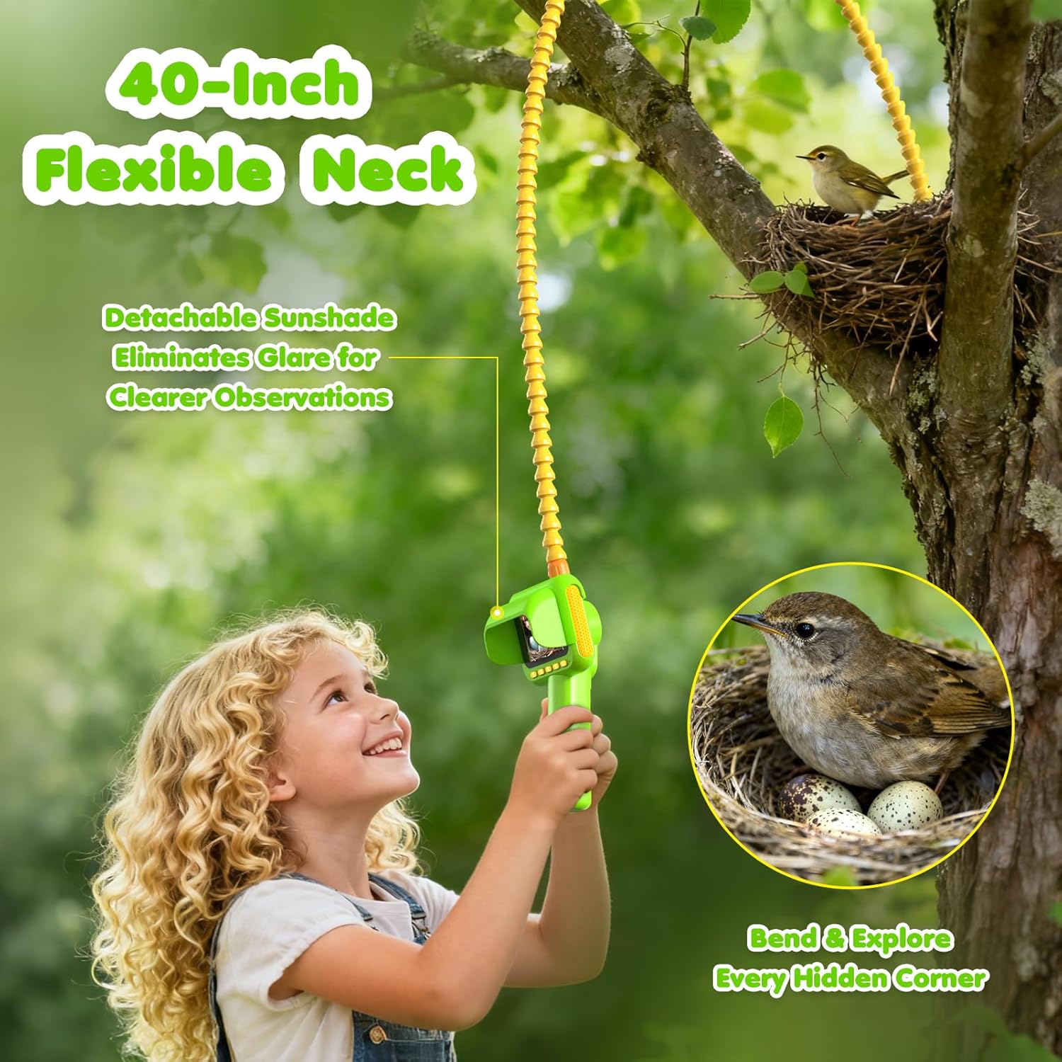 Эндоскоп для детей, бороскоп-к – обзор и цена Kids Nature Education